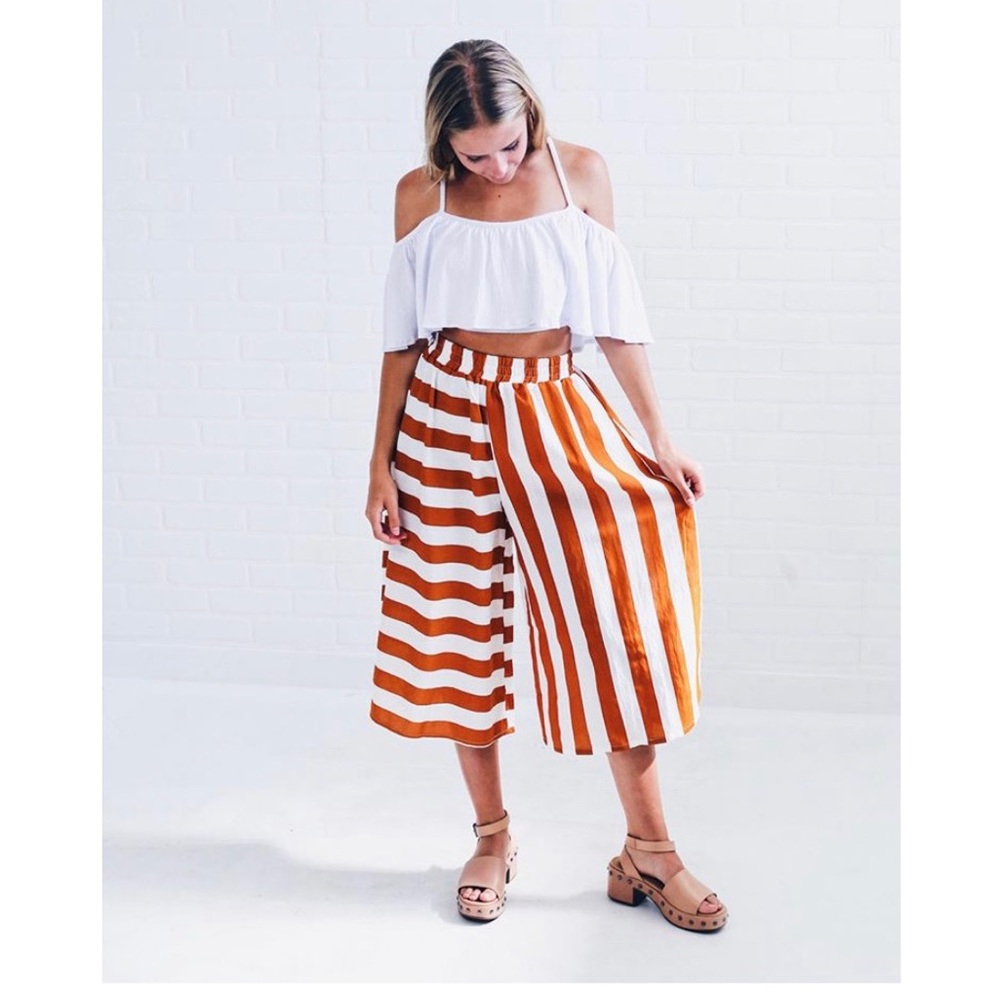 Catch some Rays striped pants - Riff Raff boutique